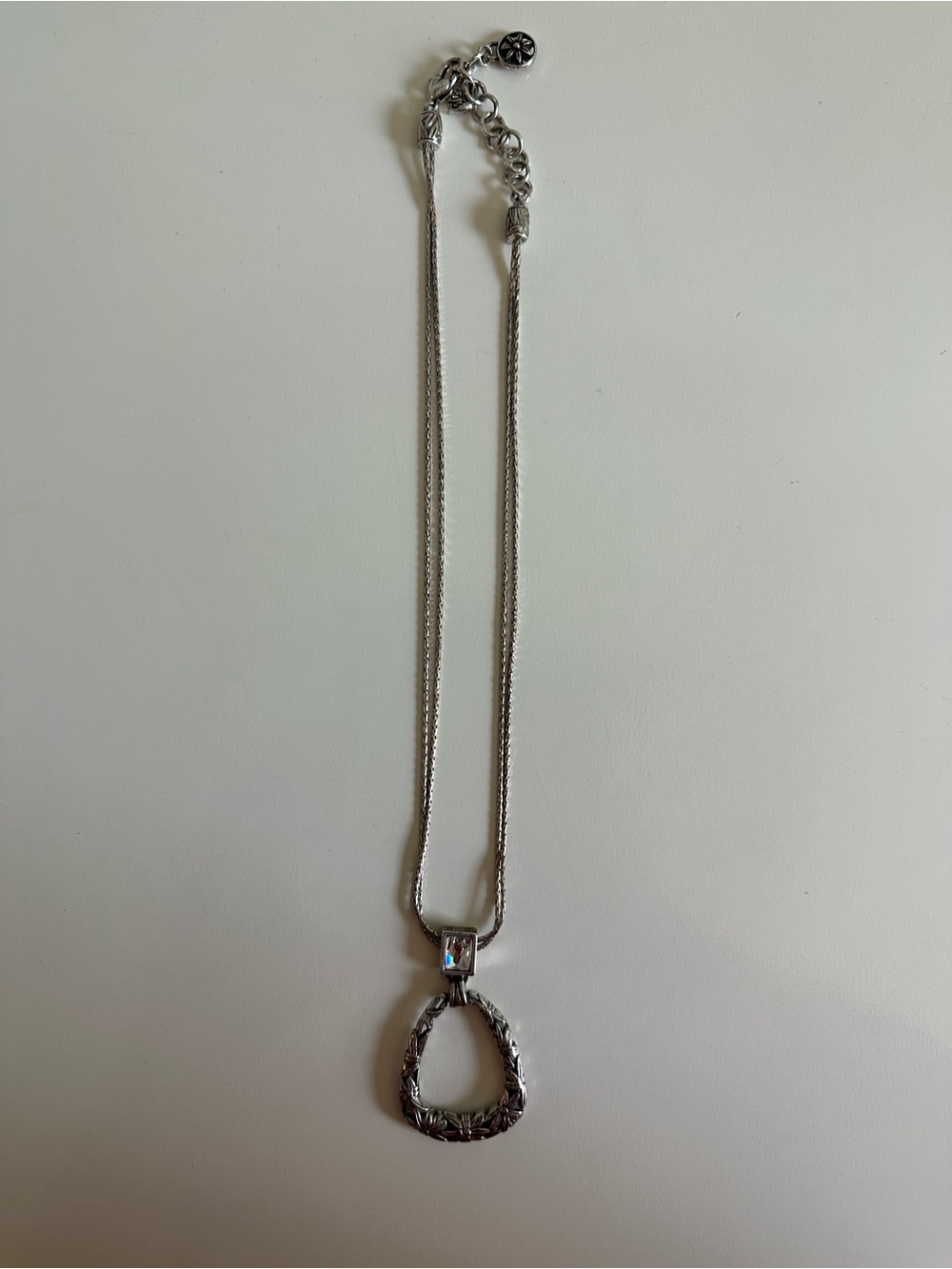 Silver Pendant Necklace - Vintage Brighton